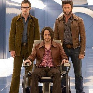 X-Men: Days of Future Past Photo with Wolverine, Charles Xavier and Hank McCoy