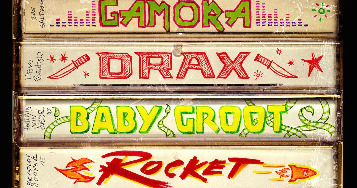 Guardians of the Galaxy 2 Poster Gives Every Character a Mixtape