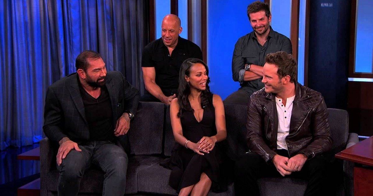 Guardians of the Galaxy Cast Appear on Jimmy Kimmel Live