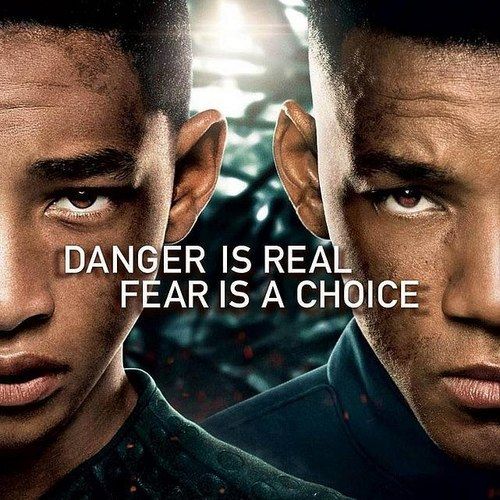 After Earth Poster with Will Smith and Jaden Smith