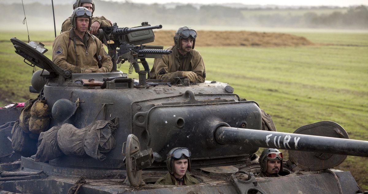 Fury International Trailer and Extended TV Spot with Brad Pitt