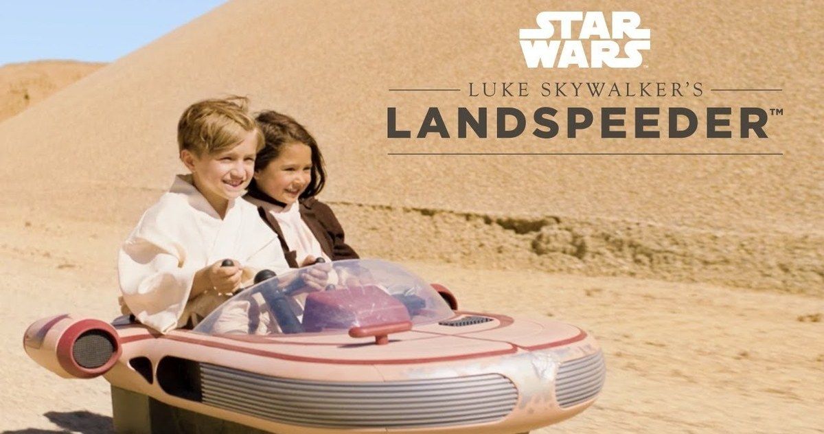 Luke Skywalker's Landspeeder for Kids Is What You've Always Wanted