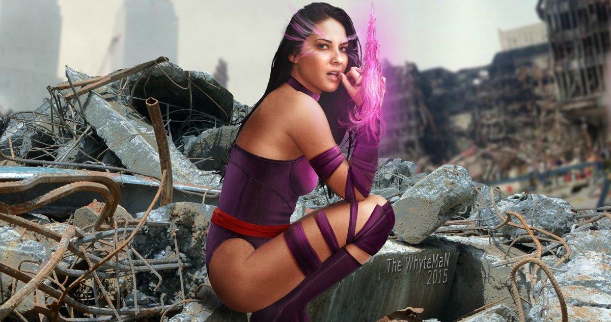 X-Men: Apocalypse: Olivia Munn Shows Off Psylocke Skills