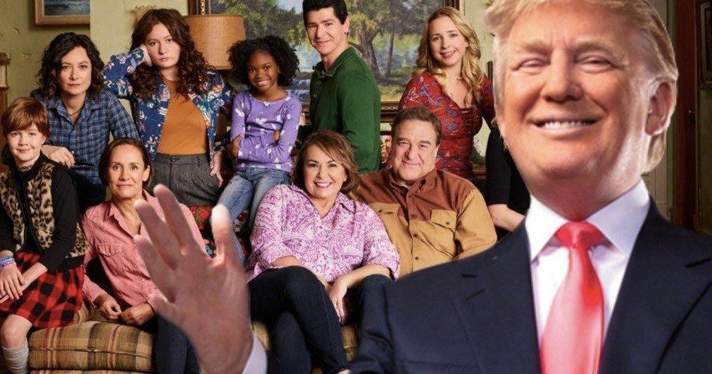 Roseanne Thinks We're Lucky to Have Trump, Calls Him Great for Comedy