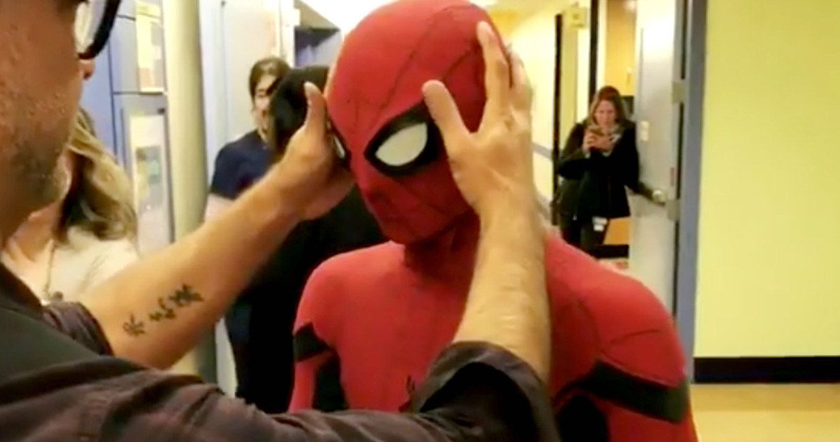 Spider-Man: Homecoming Cast Surprise Kids at a New York Hospital