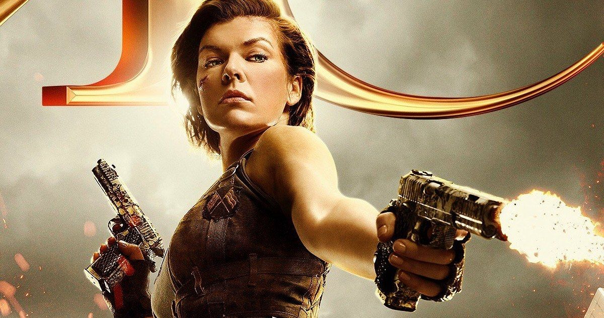 Resident Evil 6 Poster Unleashes an Angry Milla Jovovich