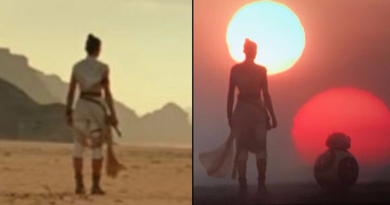 Was Rey's Final Star Wars 9 Scene Slapped Together from Repurposed Footage?
