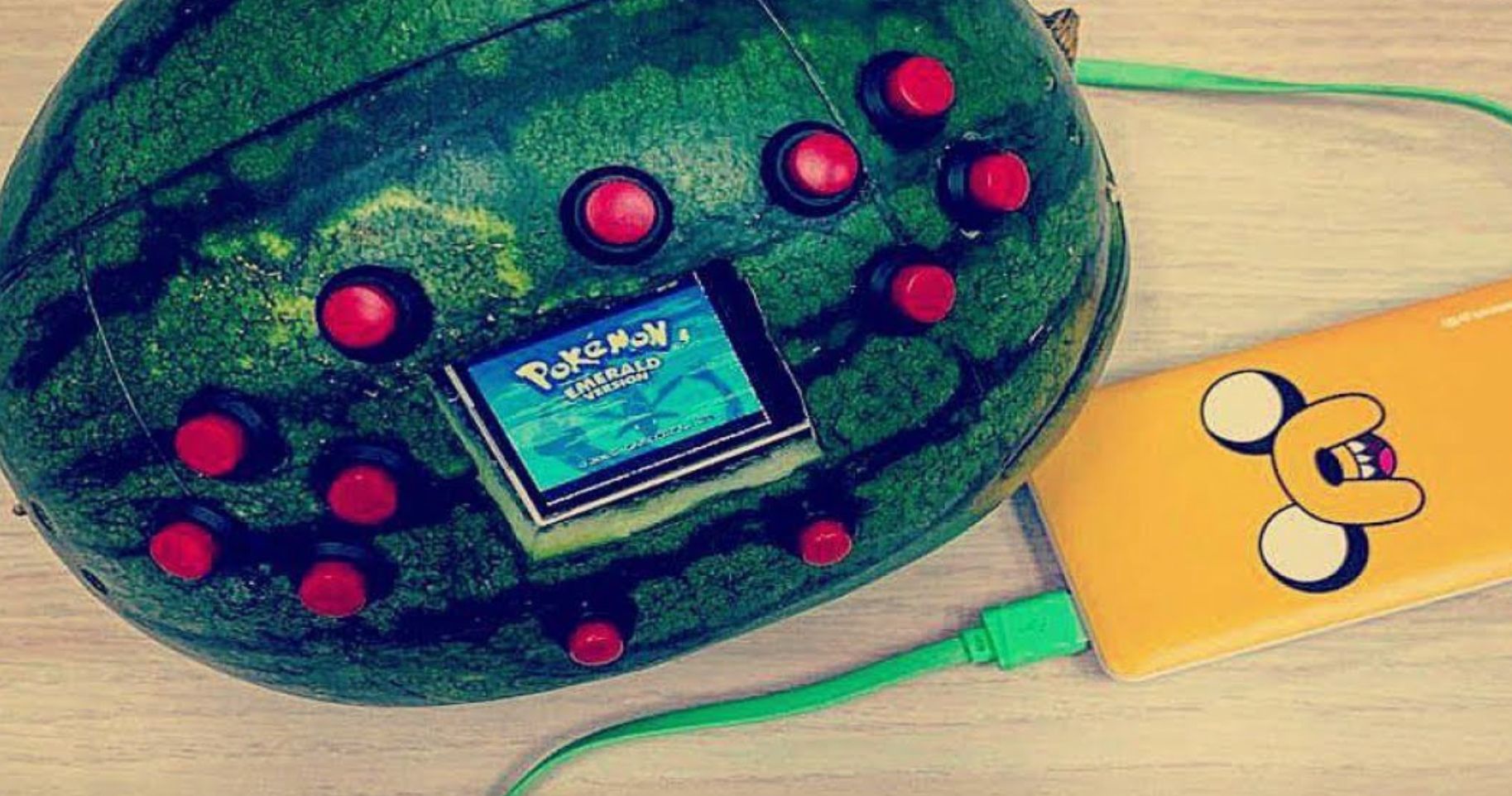 YouTuber Turns Watermelon Into a Working Game Boy in Fascinating Video