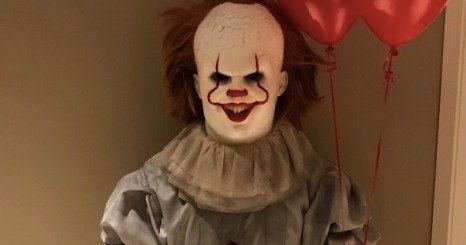 LeBron James Is Pennywise for Halloween and It's Scary