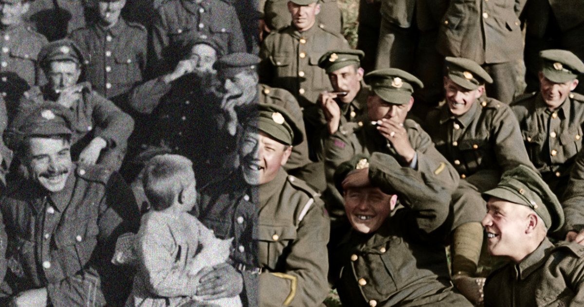 Peter Jackson's They Shall Not Grow Old Trailer Stunningly Revives Old WWI Footage
