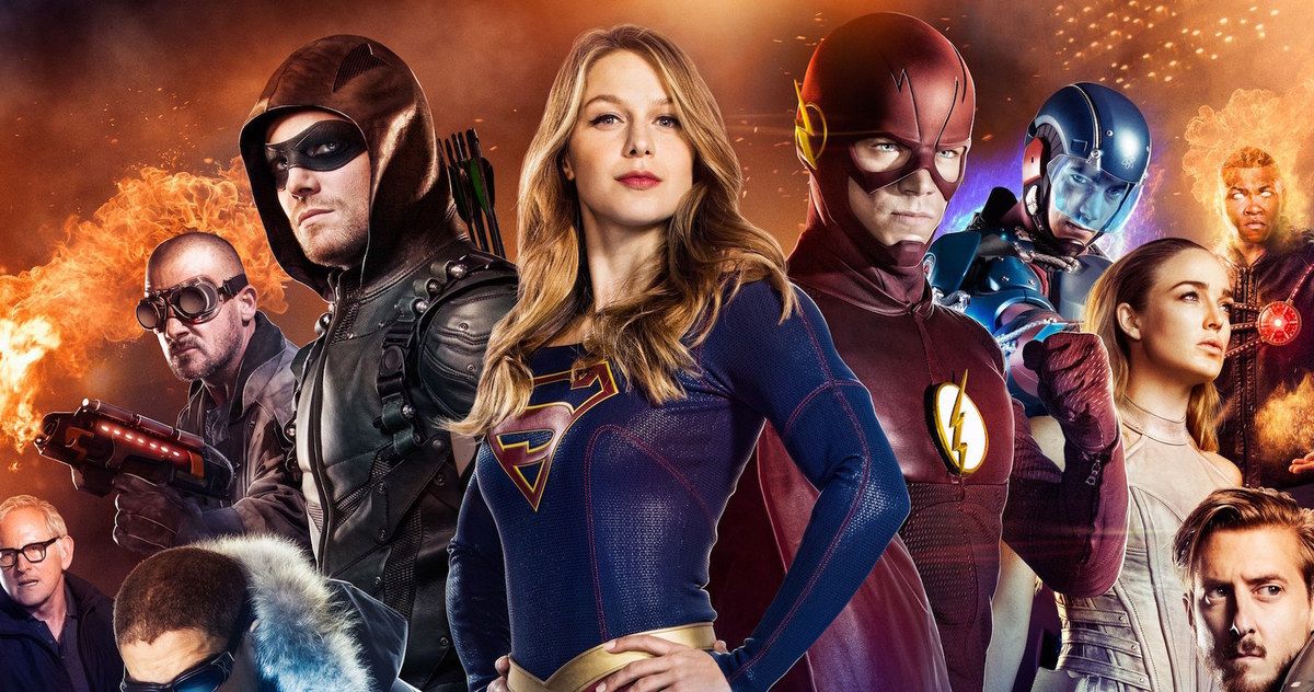 The CW Superheroes Will Reunite in Massive DC Crossover This Fall