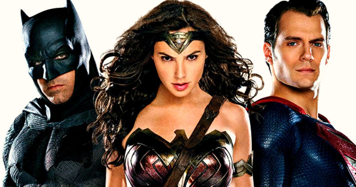 Batman v Superman: New Look at Wonder Woman &amp; Lex Luthor