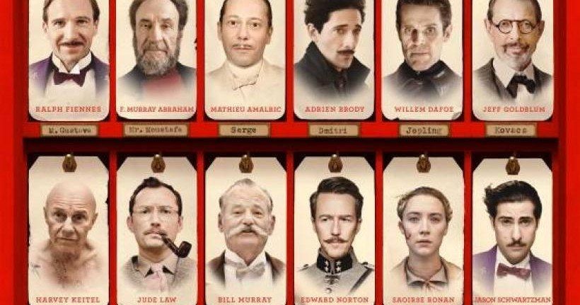 The Grand Budapest Hotel Cast Poster