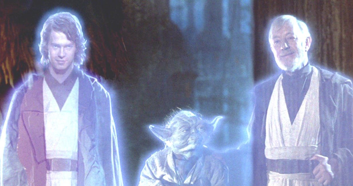 The Last Jedi Director Considered Including Anakin's Force Ghost