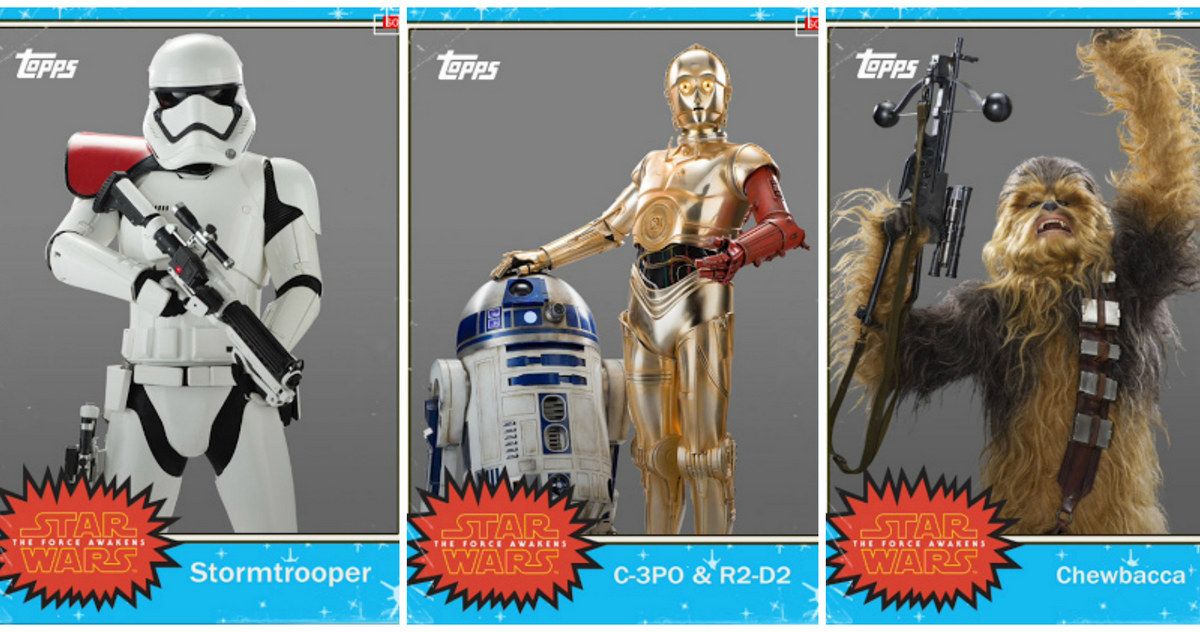 More Star Wars 7 Topps Trading Cards Have Arrived