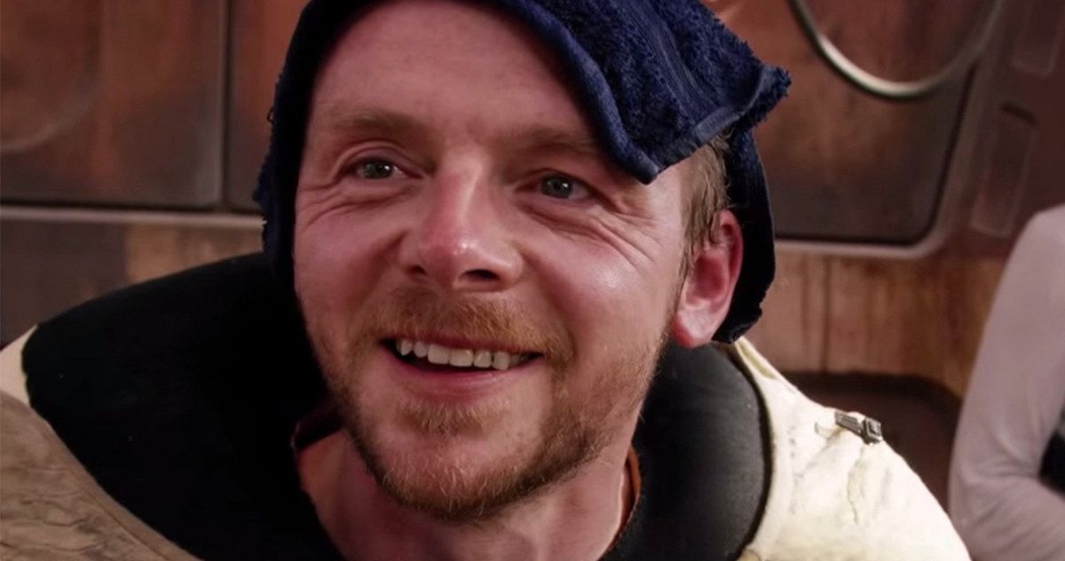 Star Wars 7 Got More Than a Cameo from Simon Pegg