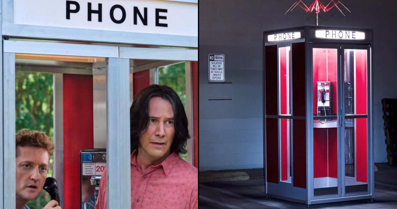 Own Your Own Bill &amp; Ted Life-Size Phone Booth for Just $8K