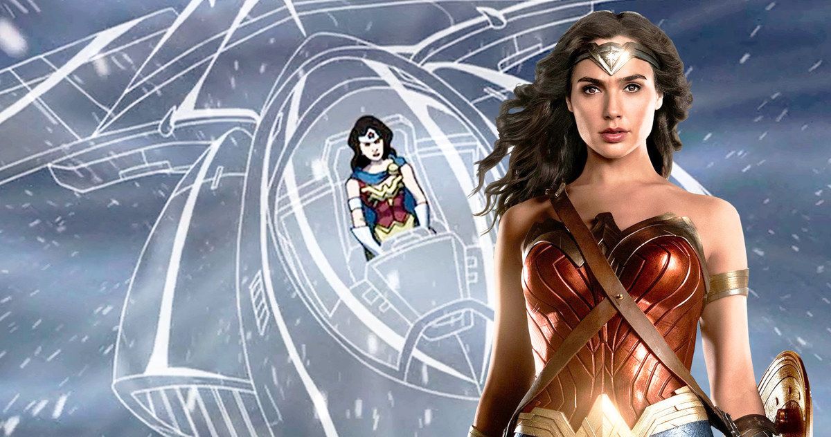 Wonder Woman 1984 Set Video Hints at the Invisible Jet