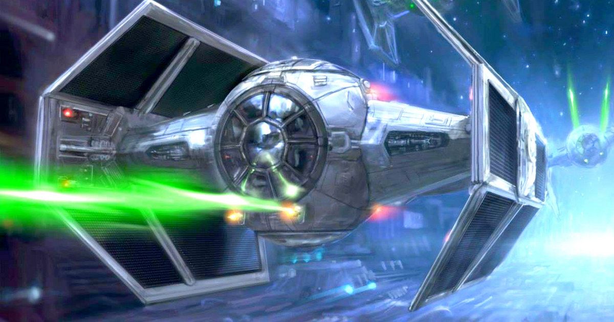 New TIE Fighter Revealed in Star Wars 7 Concept Art
