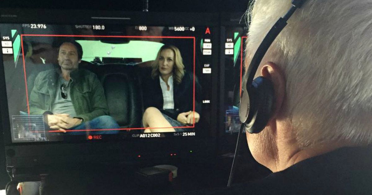 Mulder and Scully Return in First X-Files Photo