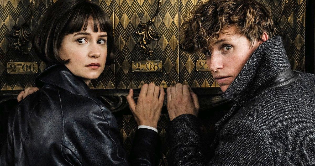 Newt and Tina in Fantastic Beasts: The Crimes of Grindelwald