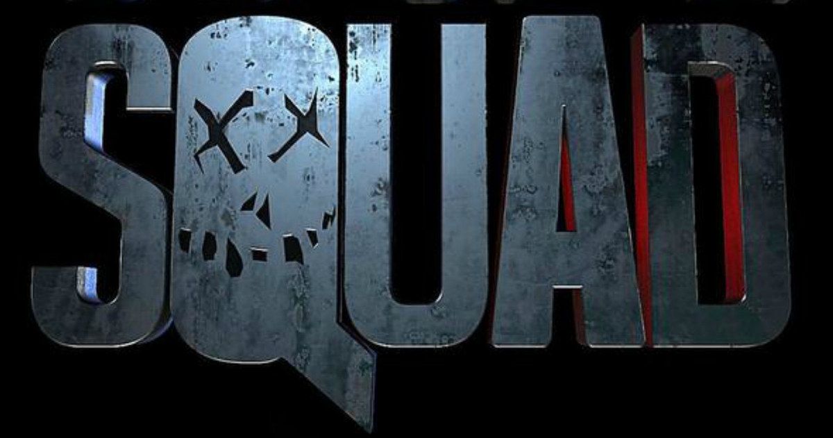 Suicide Squad Logo Goes on Display at Comic-Con