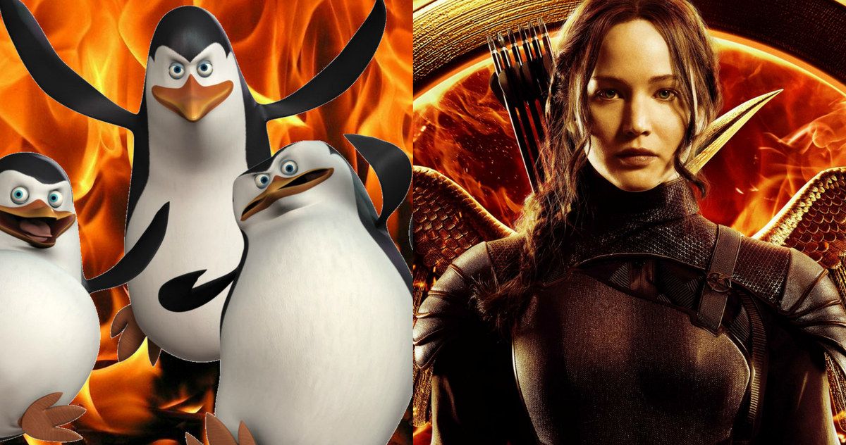 BOX OFFICE PREDICTIONS: Can Penguins Triumph Over Mockingjay?