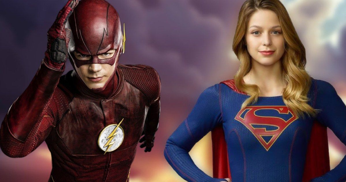 First Look at The Flash and Supergirl Crossover