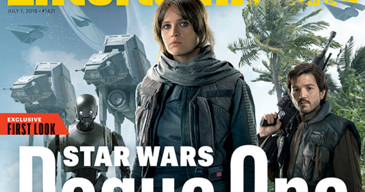 Star Wars: Rogue One EW Cover Teases the Return of Darth Vader