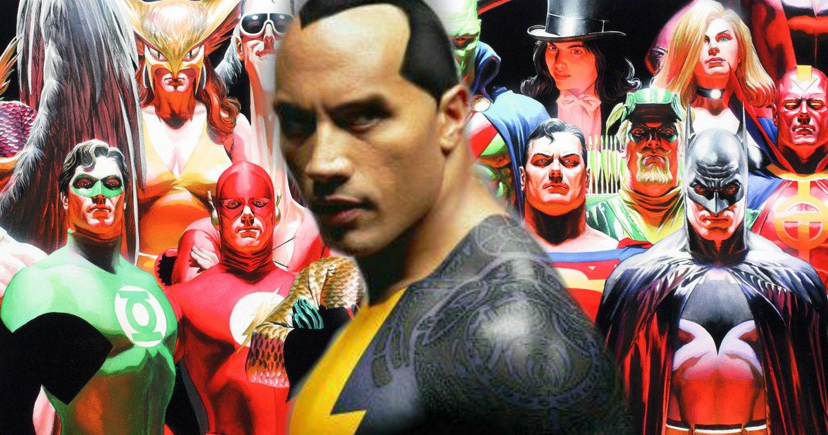 Shazam: Will the Rock's Black Adam Join Justice League?