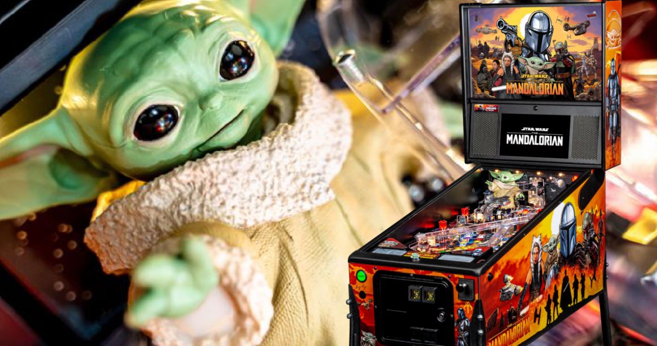 The Mandalorian Pinball Machine with Force-Wielding Baby Yoda Unveiled by Stern