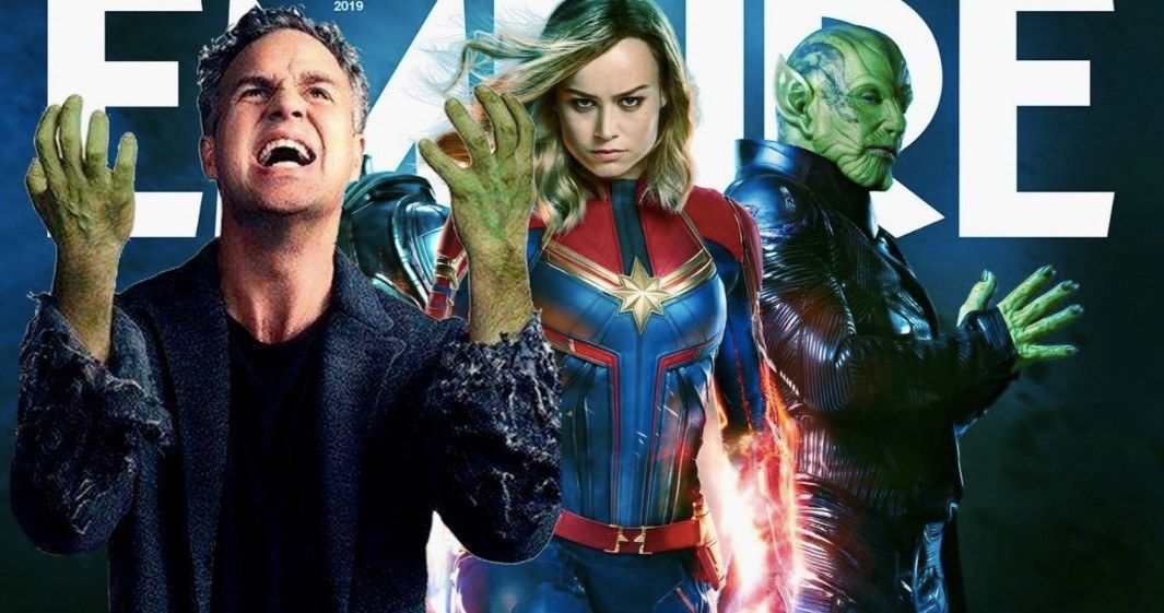 Brie Larson Zings Mark Ruffalo with Captain Marvel Empire Cover Reveal