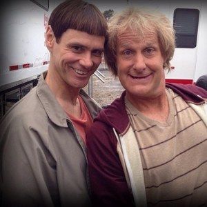 Jim Carrey and Jeff Daniels Reunite in Dumb and Dumber To Set Photos