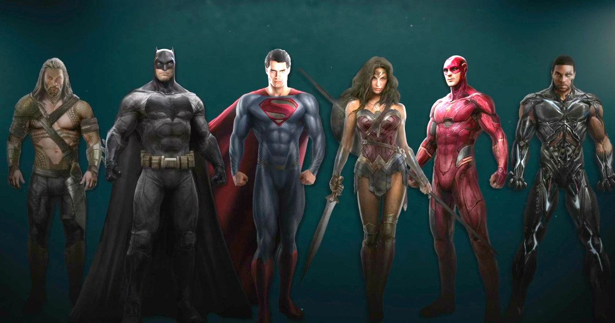 Justice League Concept Art and New Batsuit Details Emerge