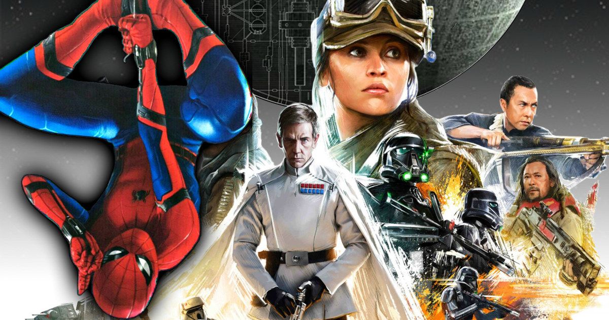Spider-Man: Homecoming Trailer Is Coming with Rogue One?