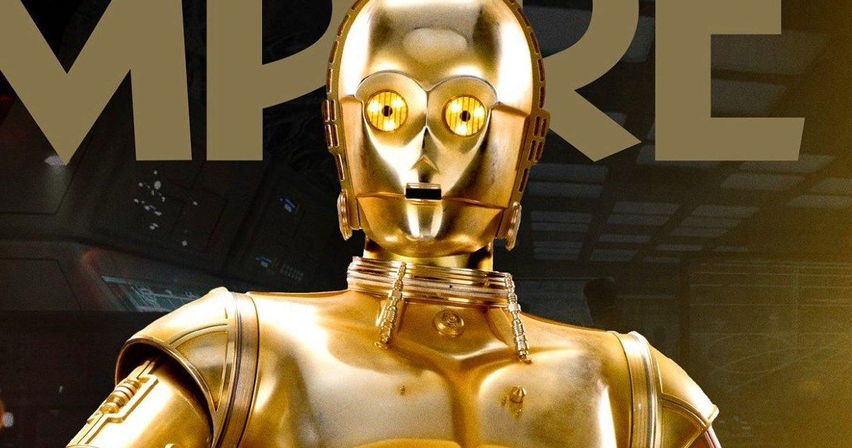 Star Wars 7 C3PO &amp; R2D2 Empire Cover and 2 New Photos