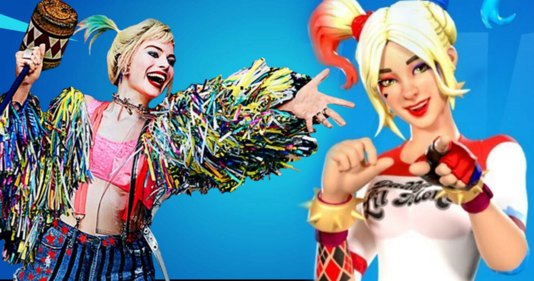 Fortnite Teases Birds of Prey Movie Crossover Featuring Harley Quinn