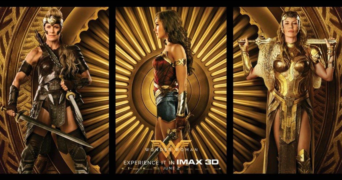Amazons Unite in Wonder Woman IMAX Character Posters