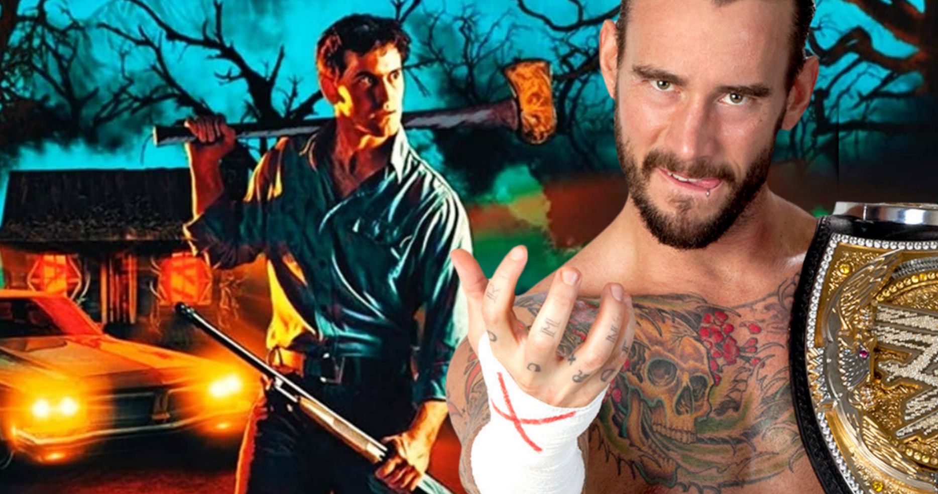 Some WWE Fans Really Want CM Punk as Ash in an Evil Dead Remake