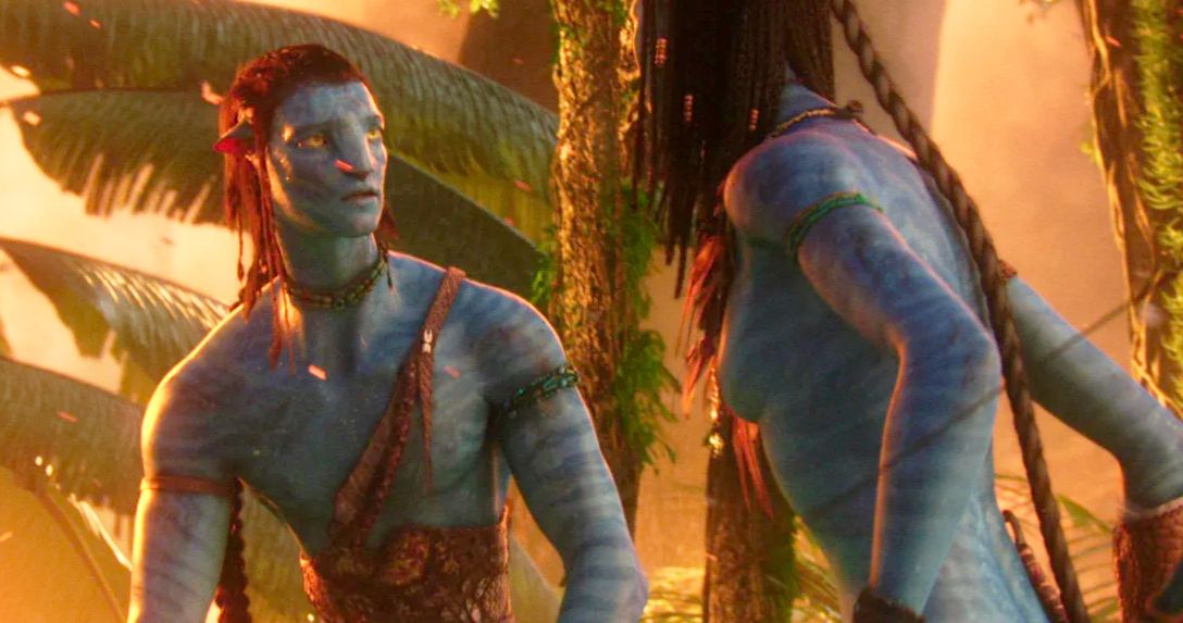 Avatar 2 Firey Set Photo Goes Behind the Scenes of James Cameron's Sequel