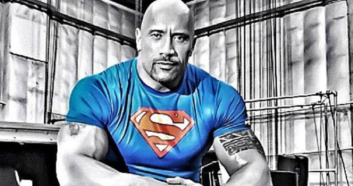 The Rock Teases Superman Fight in Shazam