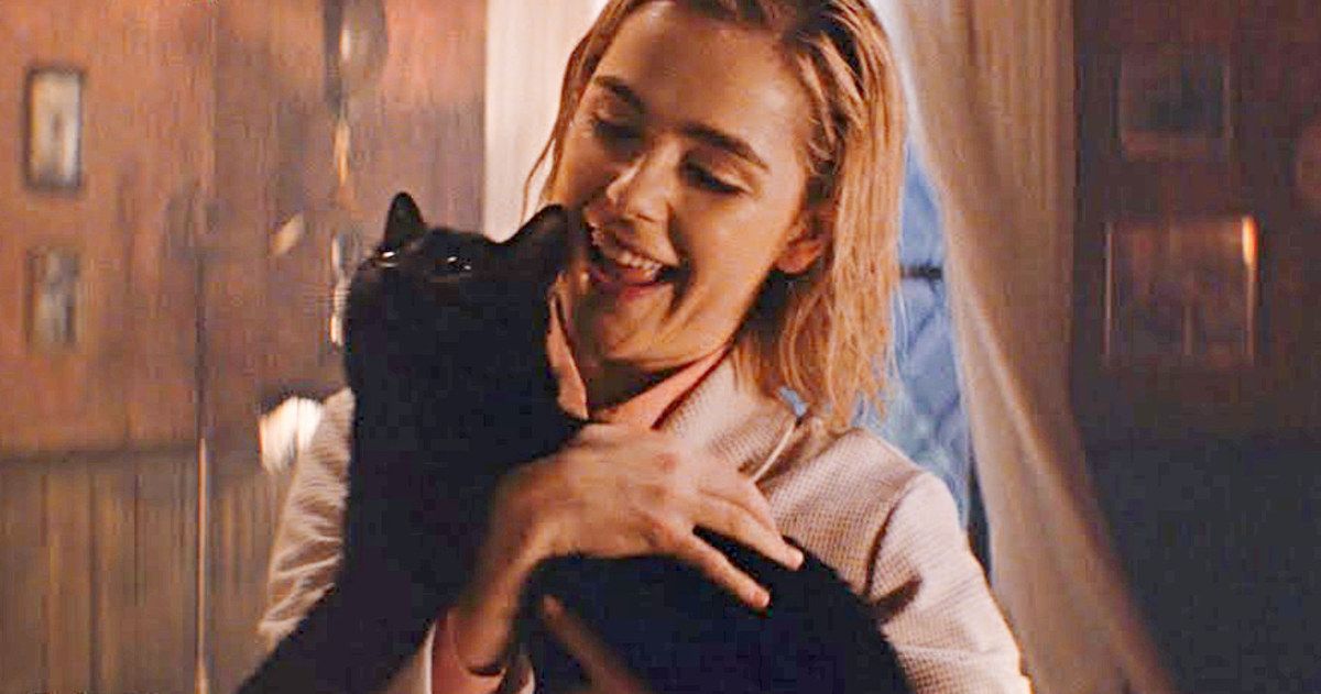Salem the Cat Sneaks Into a New Chilling Adventures of Sabrina Preview