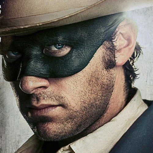 The Lone Ranger Poster with Armie Hammer