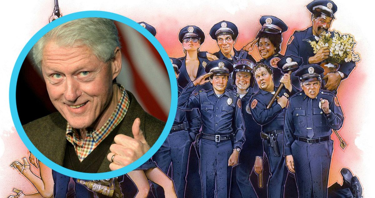 Steve Guttenberg Responds to Bill Clinton's Love for Police Academy
