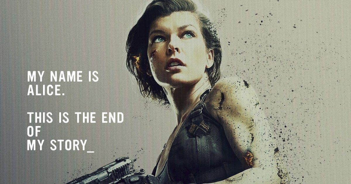Resident Evil 6 Motion Poster Marks the End of Alice's Story