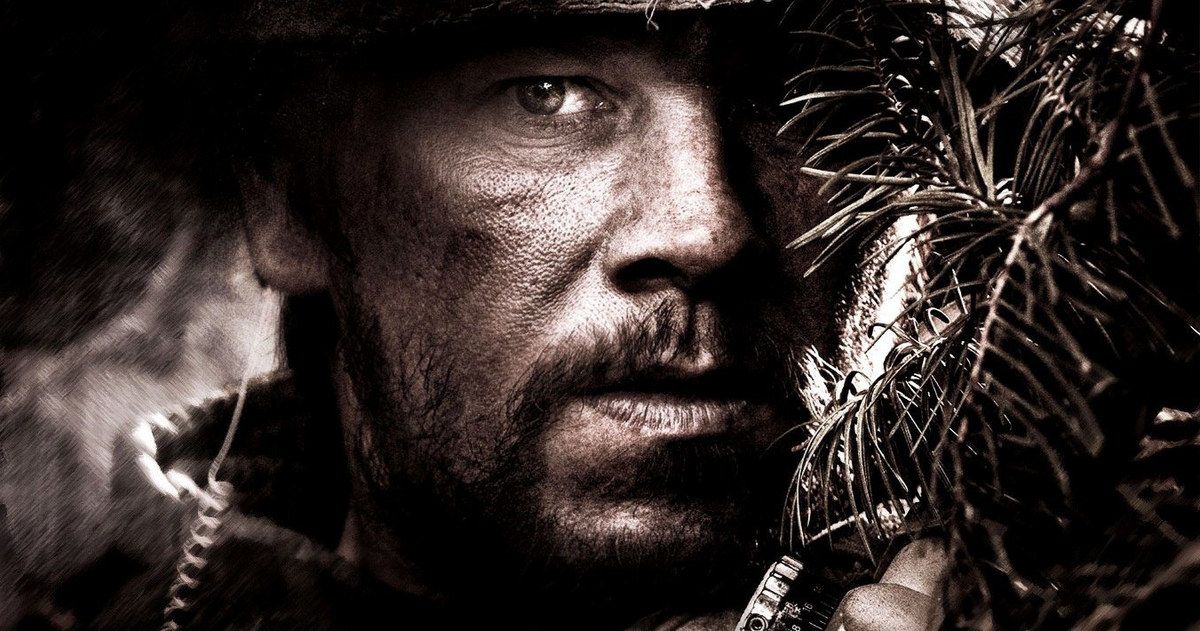 Mark Wahlberg as a soldier in Lone Survivor