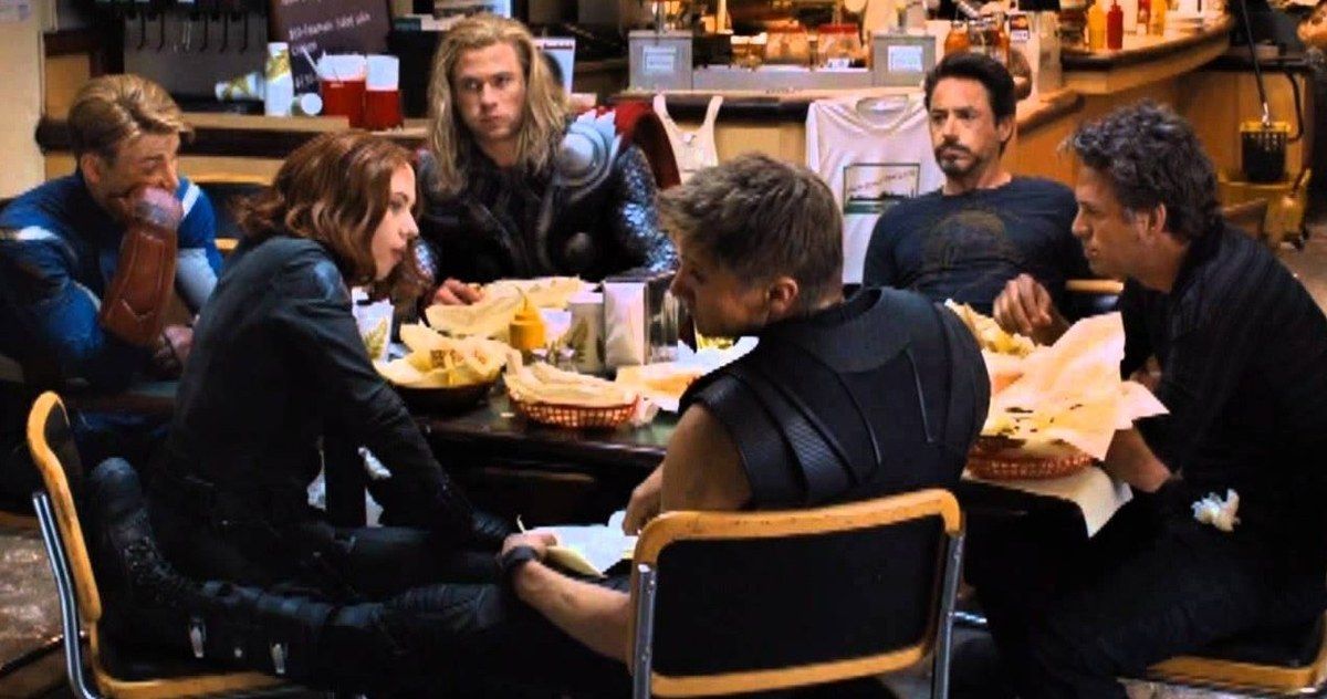 Infinity War Fan-Art Unites the Avengers at The Last Shawarma