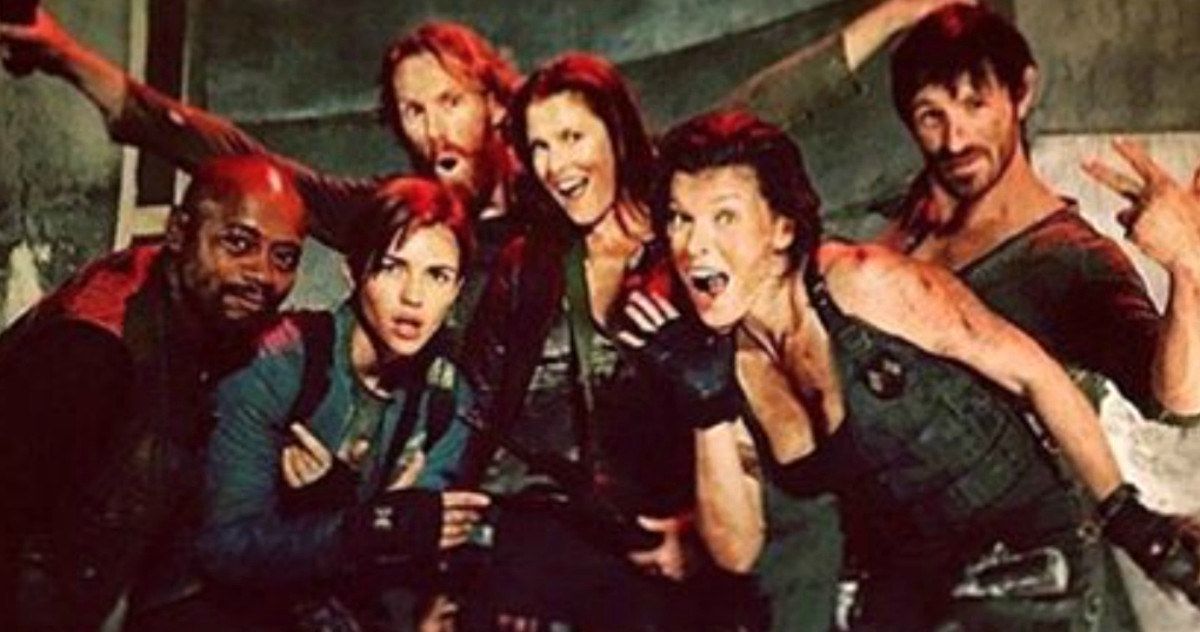 Resident Evil 6 Photos Unite Milla Jovovich and the New Cast