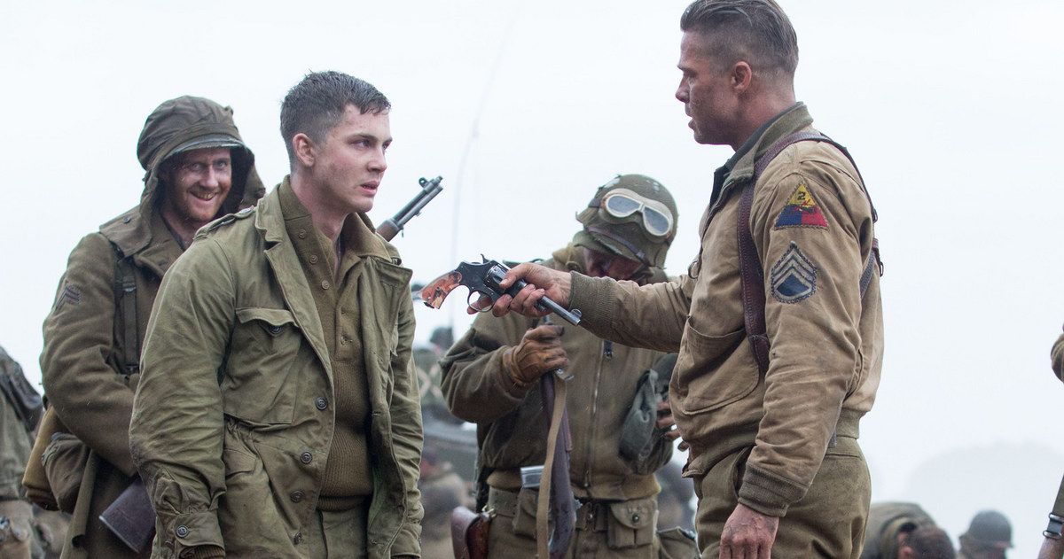 First Fury Clip and Photo Gallery Featuring Brad Pitt