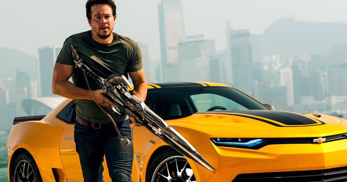 Transformers 5 First Look at Bumblebee, Hot Rod &amp; Mark Wahlberg On Set
